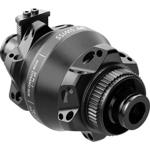 350 Front Hub - 12 x 100mm, Center-Lock, Black, 24H, Dynamo Shutter 35P, Straight Pull