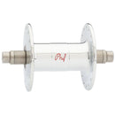 Phil Wood High-Flange Front Hub - 9 x 1 x 100mm, Rim Brake, Polished Silver, 32h