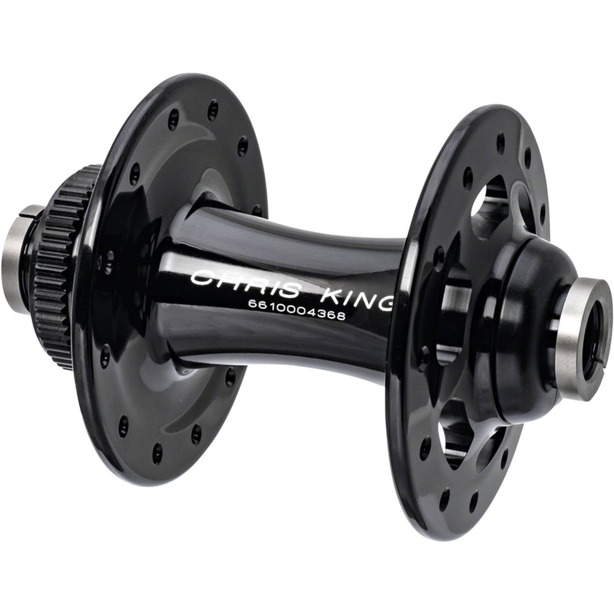 R45D Front Hub - 12 x 100mm, Center-Lock, Black, 24H