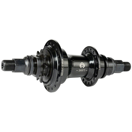 Shift Freecoaster/Cassette Rear Hub - Black, LHD