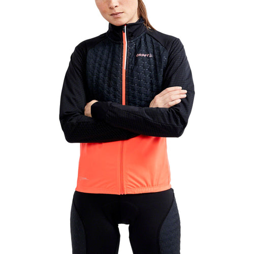 ADV Bike Lumen Subz Jacket - Black/Shock, Women's, Large