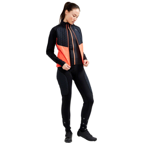 ADV Bike Lumen Subz Jacket - Black/Shock, Women's, Large