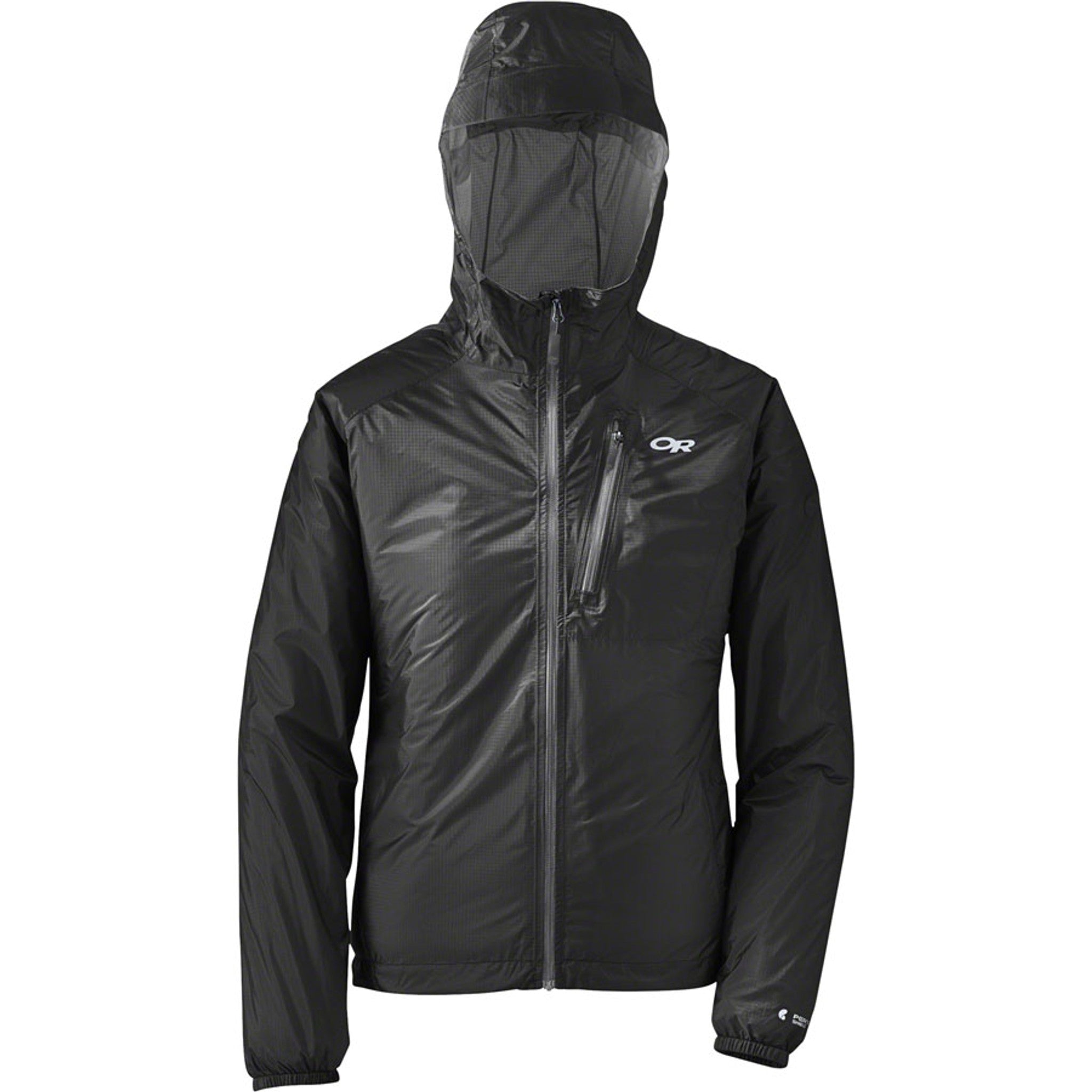 Helium II Women's Jacket: Black/Charcoal, XS
