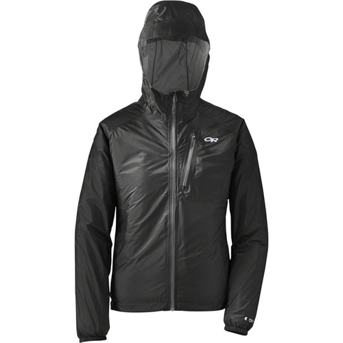 Helium II Women's Jacket: Black/Charcoal, XS