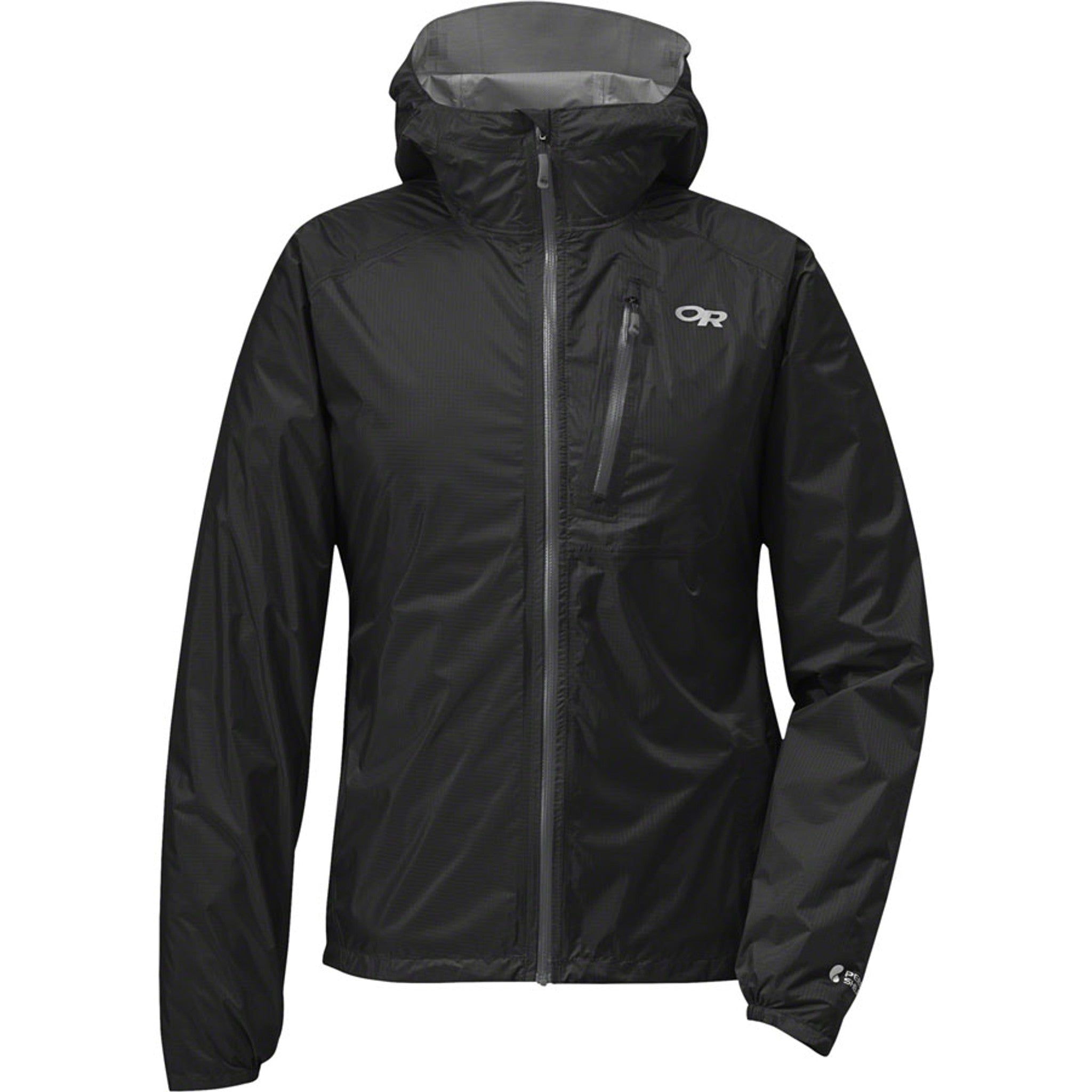 Helium II Women's Jacket: Black/Charcoal, XS