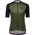 Grid Fade Jersey 2.0 - Green/Purple, Women's, Medium