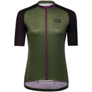Grid Fade Jersey 2.0 - Green/Purple, Women's, Medium