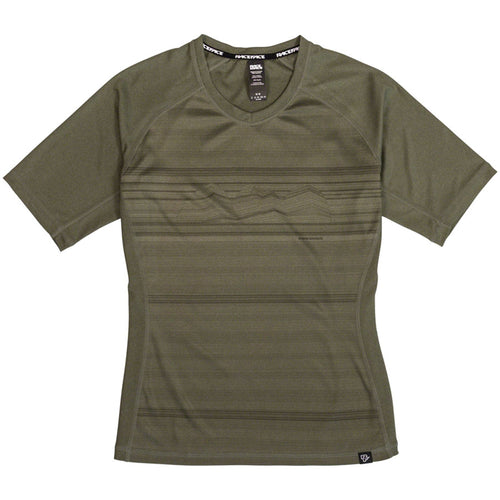 Nimby Short Sleeve Jersey - Olive, Women's, Small