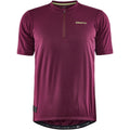 Core Offroad Jersey - Short Sleeve, Burgundy, Large, Men's
