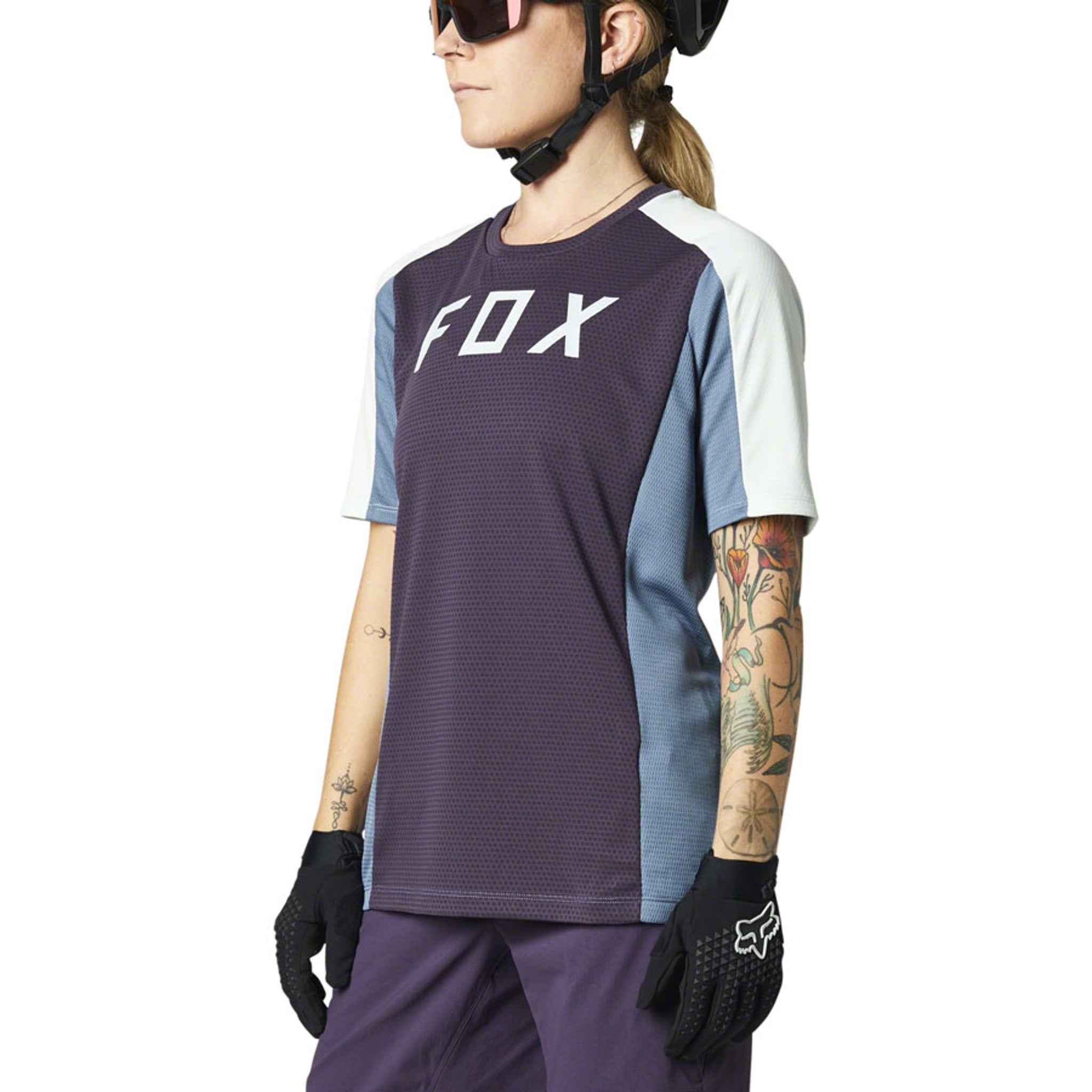 Defend Jersey - Dark Purple, Women's, Medium