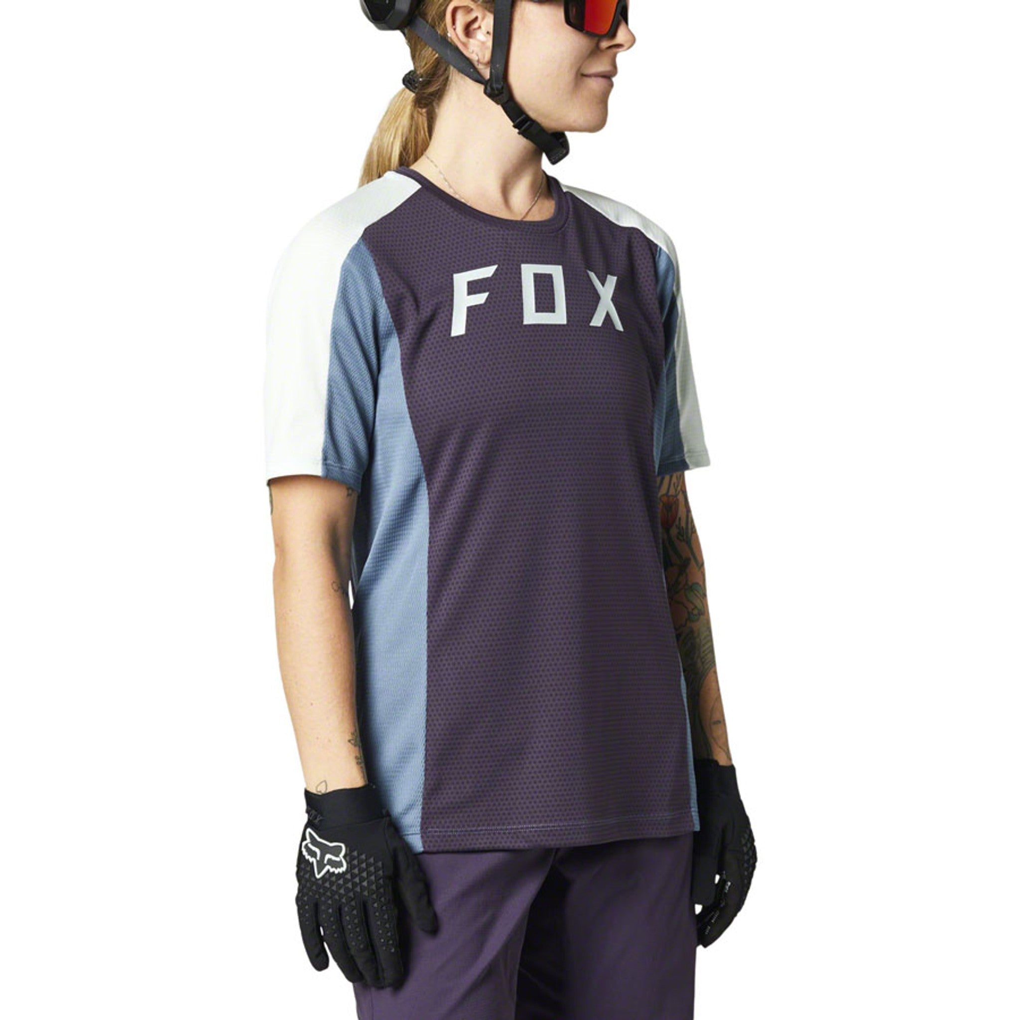 Defend Jersey - Dark Purple, Women's, Medium