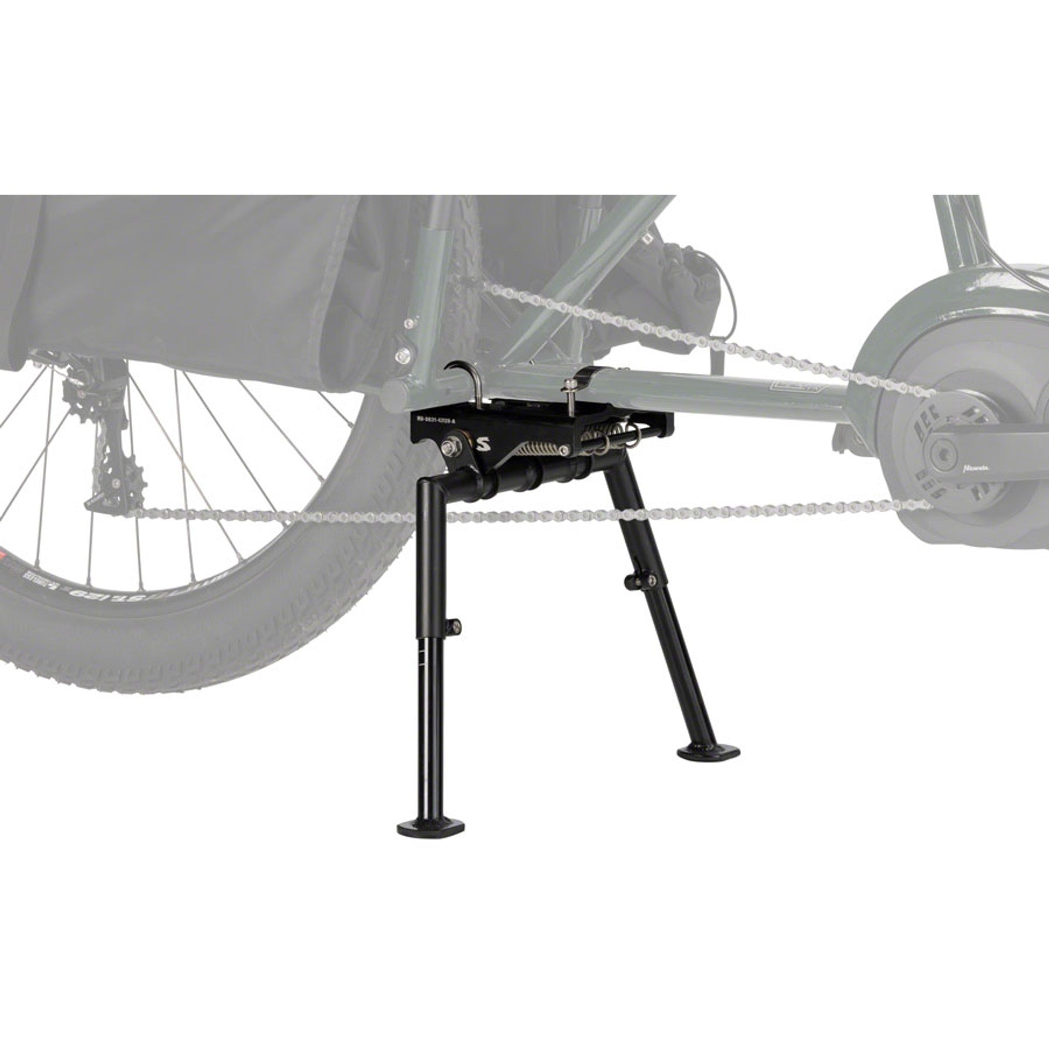 Double Wide Kickstand for Big Dummy, Black