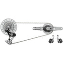 SRAM 1987 Eagle Transmission Power Meter Groupset - 170mm, 32 and 34t Chainrings, POD Controllers, 10-52t Cassette, Rear Derailleur, Chain