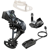 XX1 Eagle AXS Upgrade Kit - Rear Derailleur for 52t Max, Battery, Eagle AXS Rocker Paddle Controller with Clamp, Charger/Cord, Black