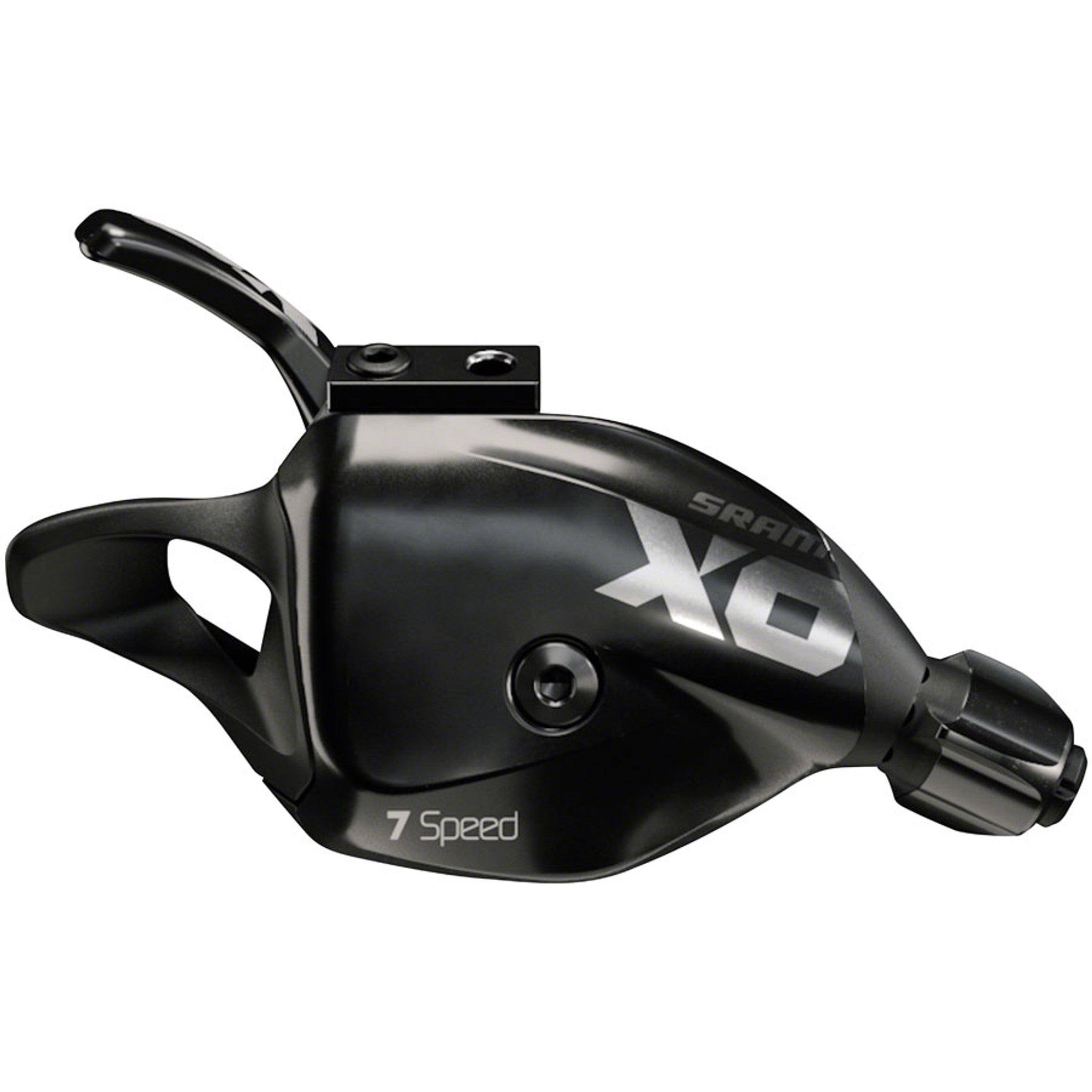 X01 DH Rear Shifter - 7-Speed, with Discrete Clamp, Black, A2