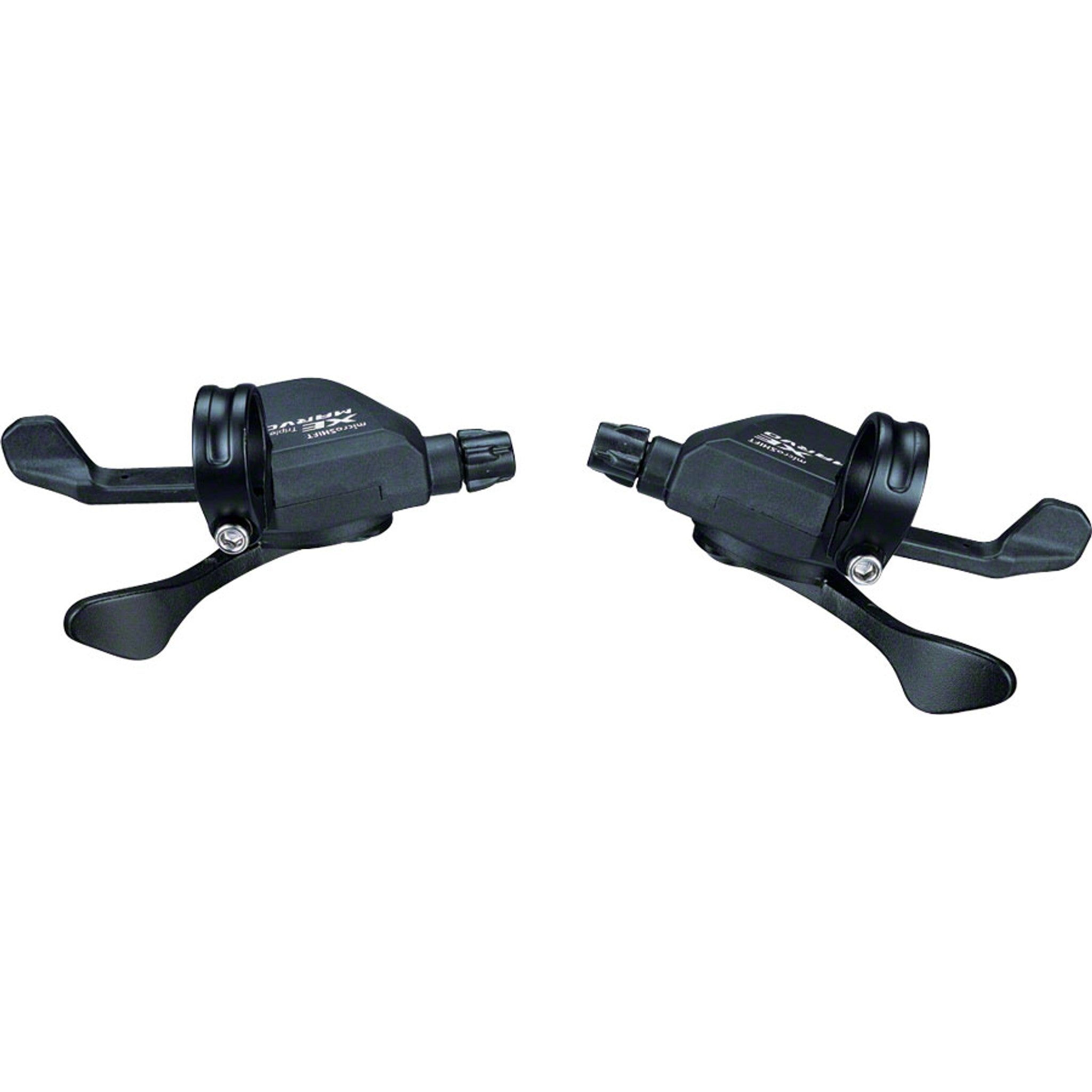 microSHIFT XE Marvo Trigger Shifter Set, 9-Speed, Double/Triple, Shimano Compatible
