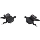 microSHIFT MarvoLT Trigger Shifter Set, 9-Speed, Double/Triple, Steel Lever, Optical Gear Indicator, Shimano Compatible