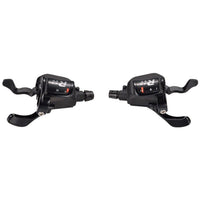 microSHIFT R11 Trigger Shifter Set, 11-Speed Road, Double, Optical Indicator, Shimano Compatible