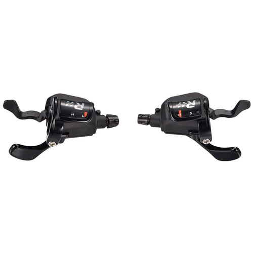 microSHIFT R11 Trigger Shifter Set, 11-Speed Road, Double, Optical Indicator, Shimano Compatible
