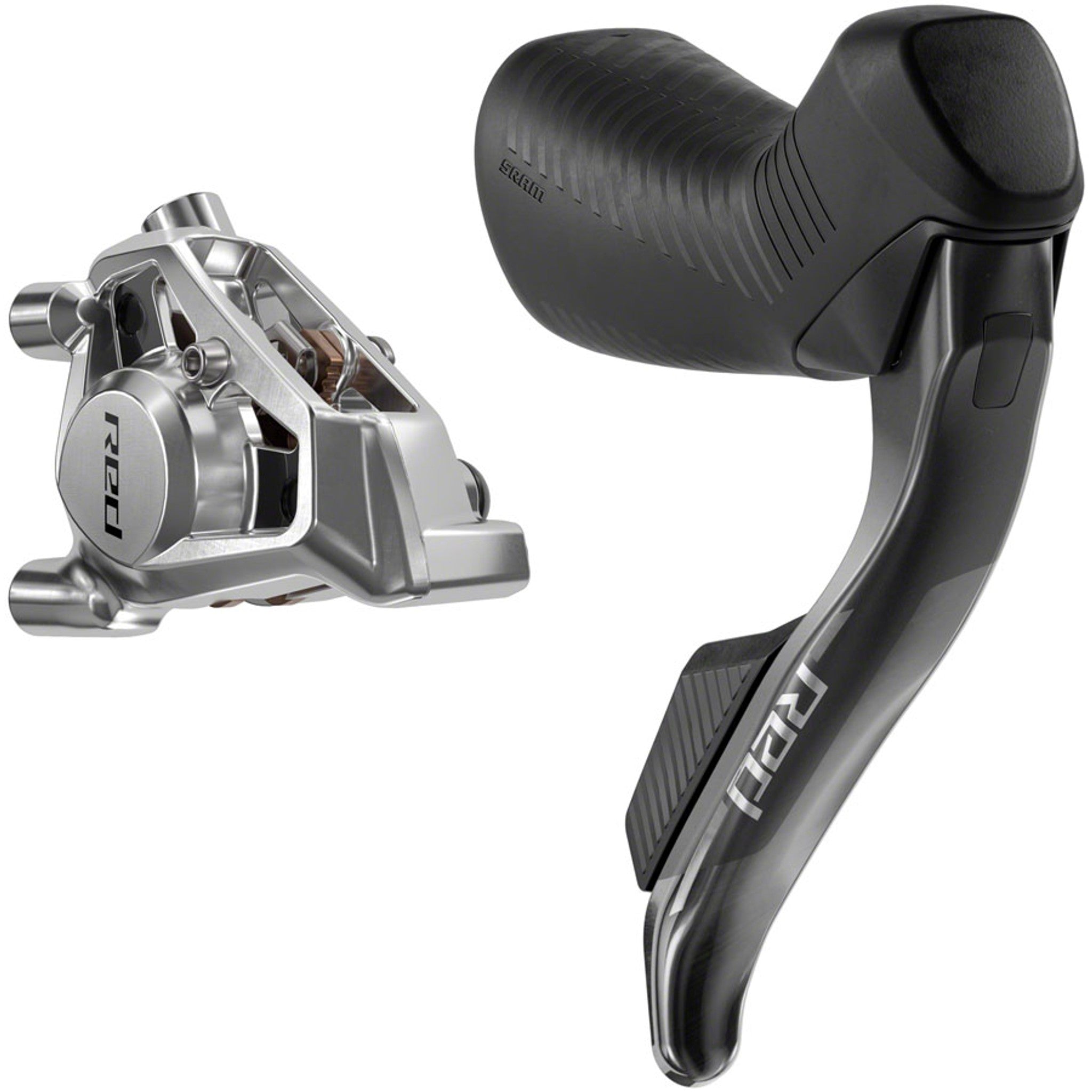 SRAM Red eTap AXS Road Groupset - 2x12-Speed, HRD Shift/Brake Levers, FM Calipers, CL Rotors, Chain, F/R Derailleurs, Hammerhead Karoo, E1