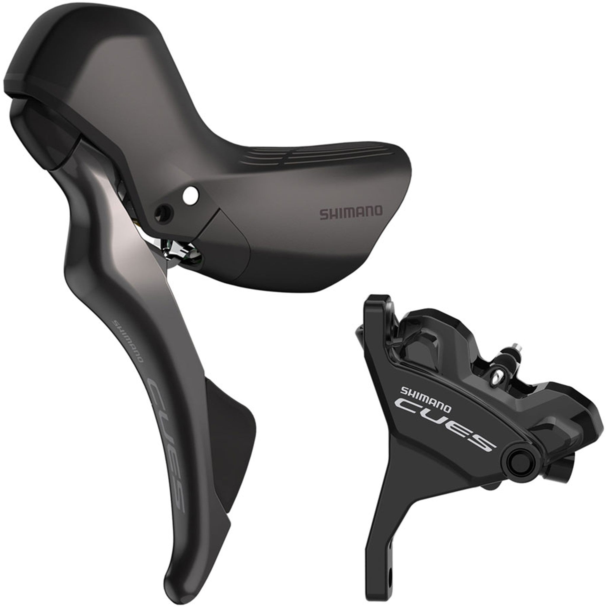 CUES ST-U6030 Shifter/Brake Lever with BR-U6030 Disc Brake Caliper