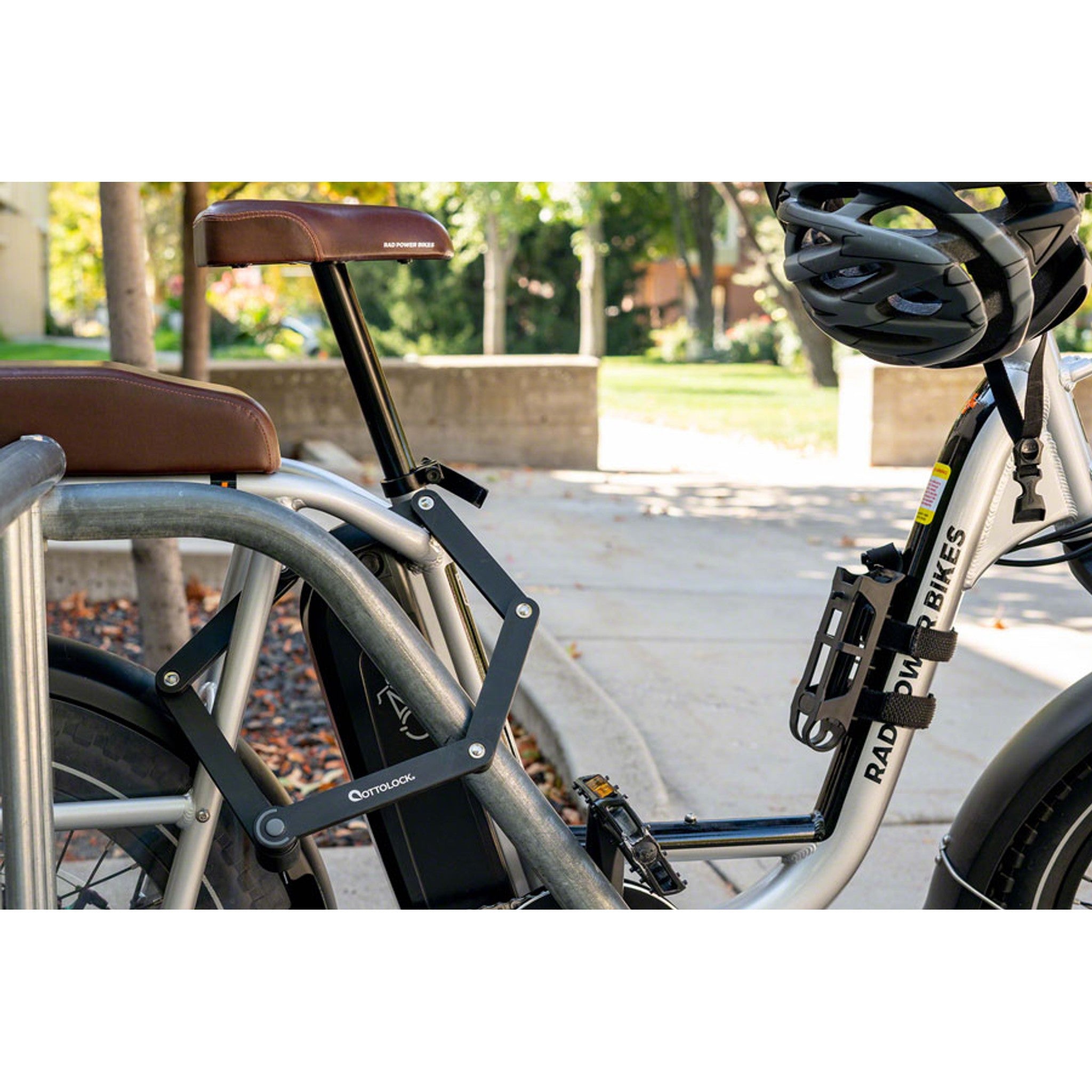 Sidekick Ebike Folding Lock - Keyed, Includes Mount, Black
