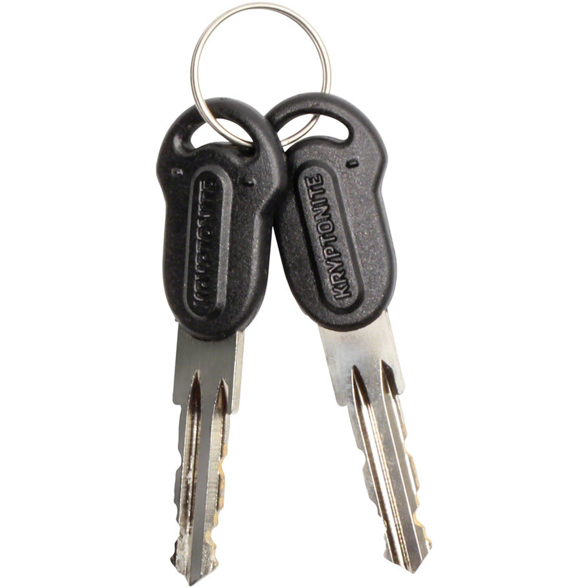 Keeper Mini Folding Lock - Includes Bracket, Black