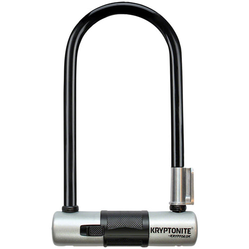Kryptonite KryptoLok U-Lock - 4 x 9", 4-Digit Combination, Black, Includes bracket