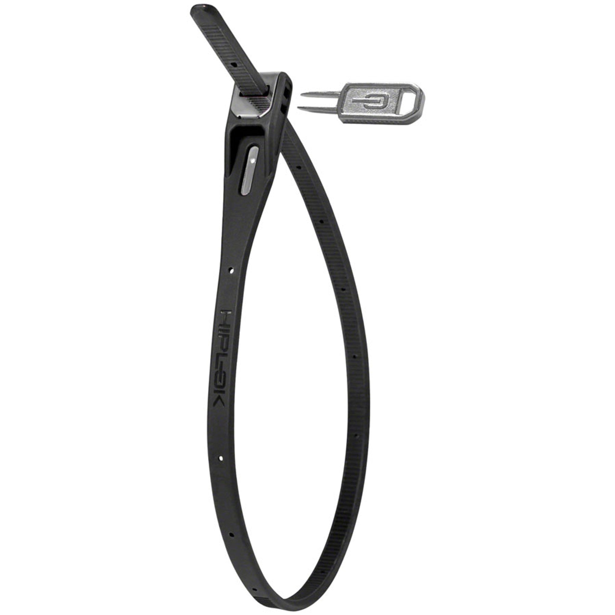 Hiplok Z-Lok Security Tie Lock Single: Black