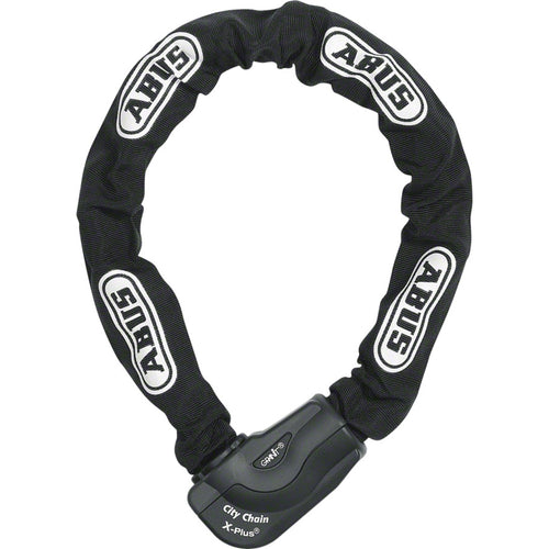 ABUS Keyed Chain Lock Granit City XPlus Chain (110cm): Black