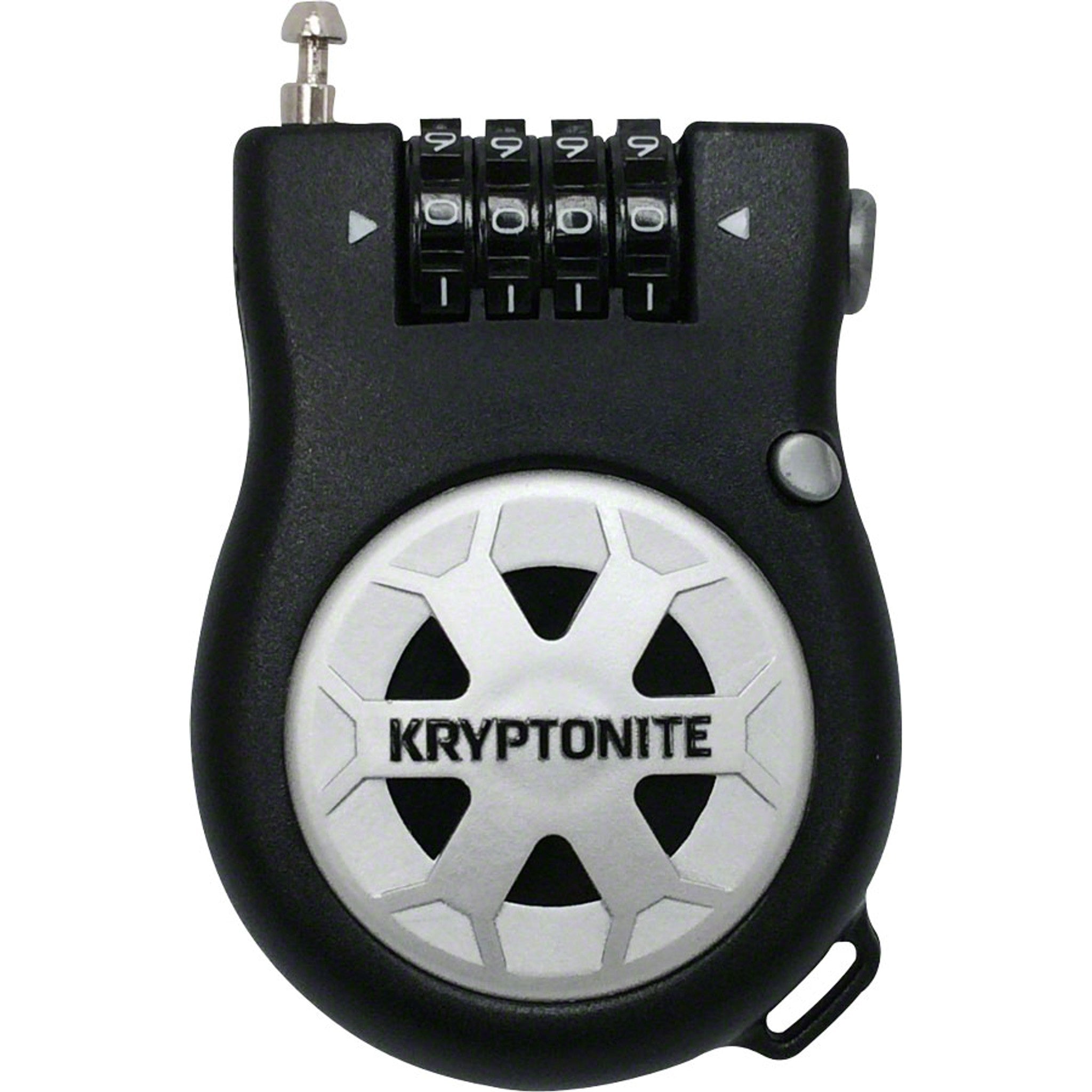 Kryptonite R-2 Retractable Combo Cable Lock: 3' (90cm)