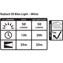Radiant 50 Headlight - Black