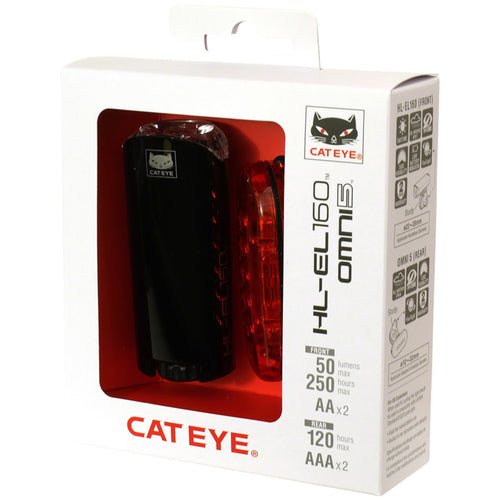 CatEye HL-EL160/Omni 5 Headlight/Taillight Set