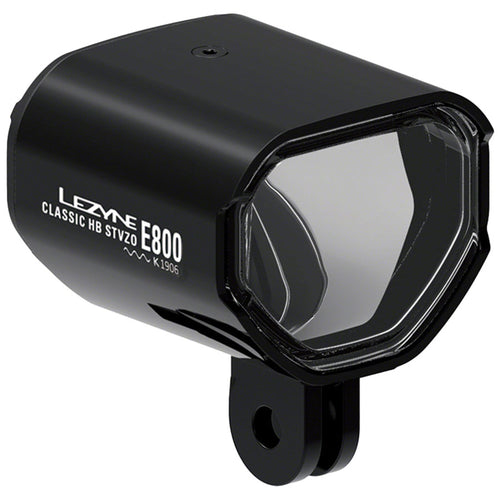 Classic E800 Ebike Headlight - Handlebar/Fork Mount, STVZO, 800 Lumen, Black