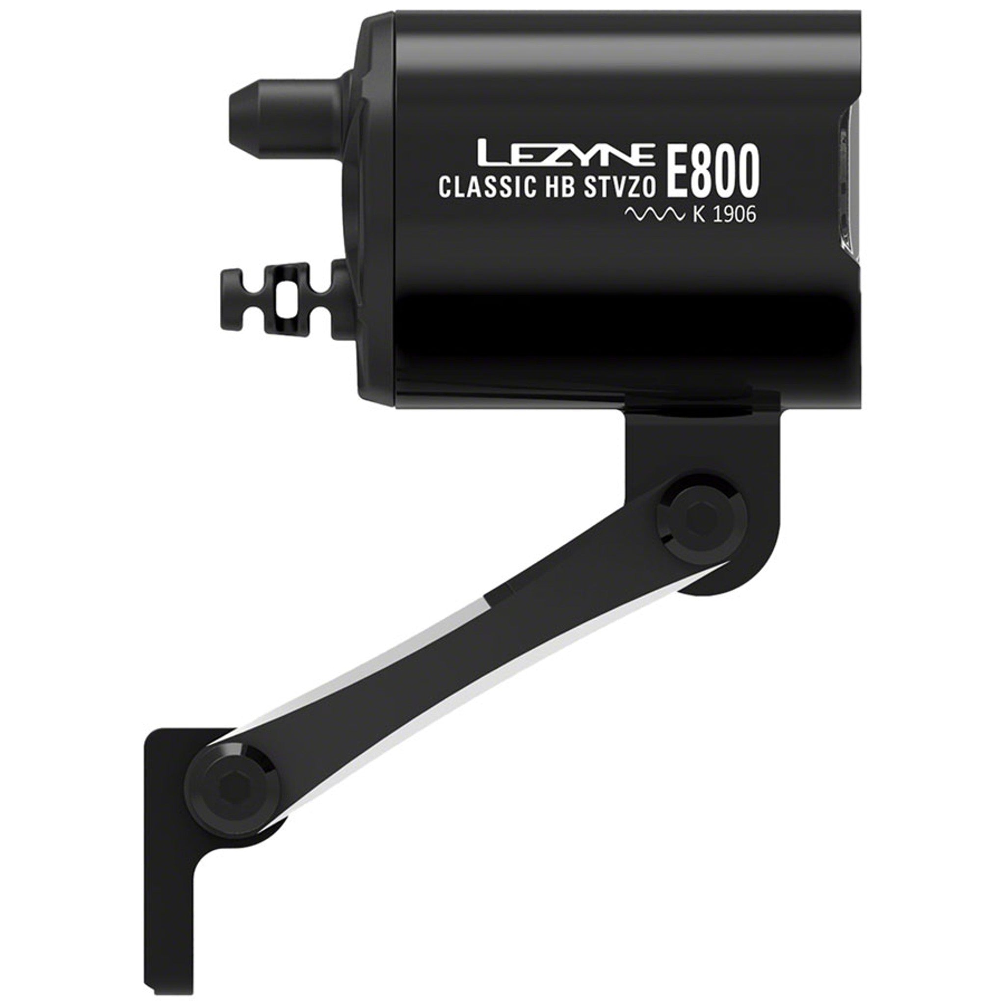 Classic E800 Ebike Headlight - Handlebar/Fork Mount, STVZO, 800 Lumen, Black