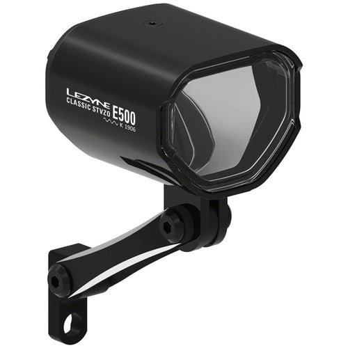 Classic E500 Ebike Headlight - Handlebar/Fork Mount, STVZO, 500 Lumen, Black
