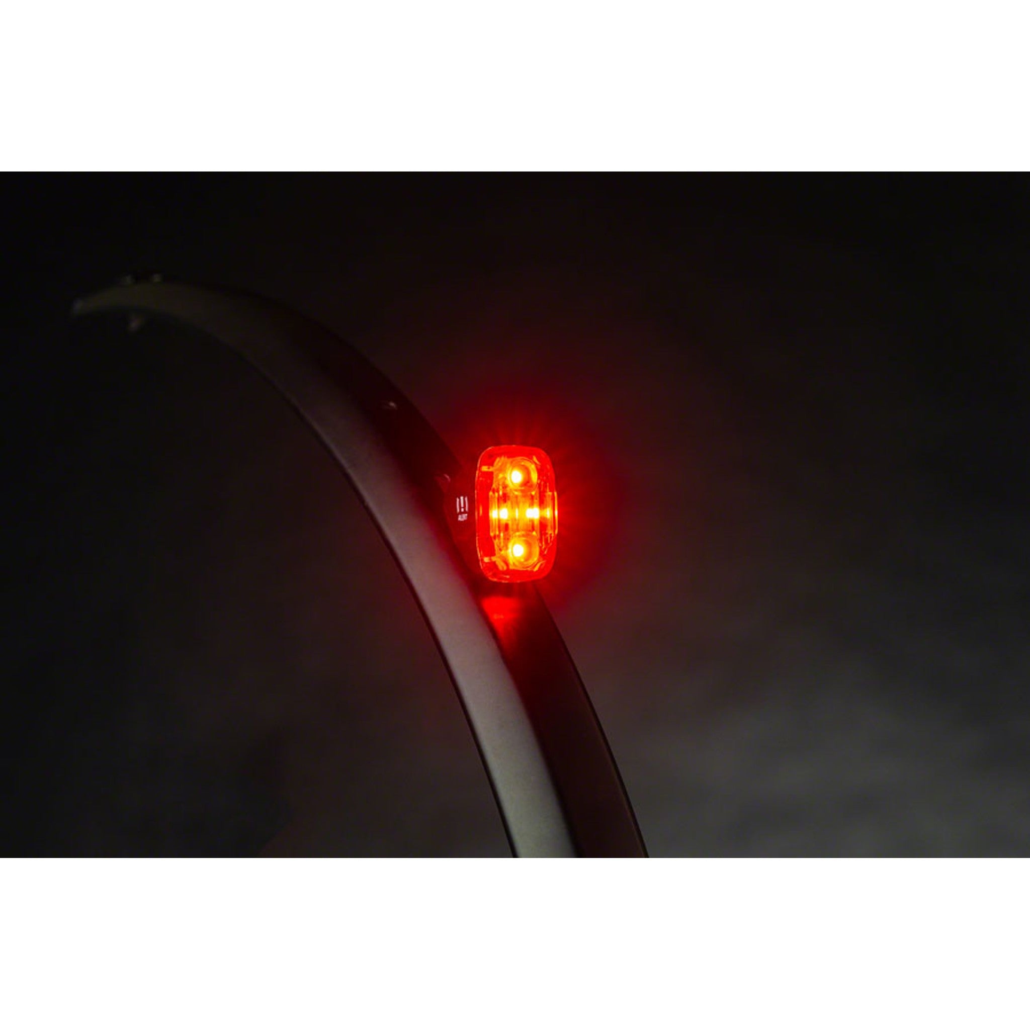 Fender Mount  Ebike Taillight - 11 Lumen, STVZO, Black