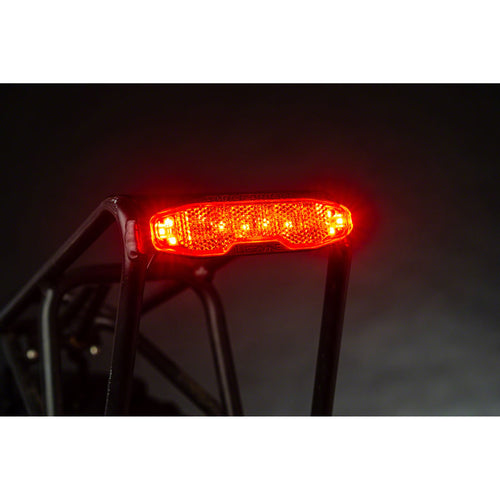 Super Bright Alert Ebike Taillight - 12 Lumen, STVZO, Black