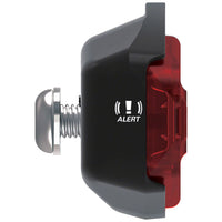 Super Bright Alert Ebike Taillight - 12 Lumen, STVZO, Black