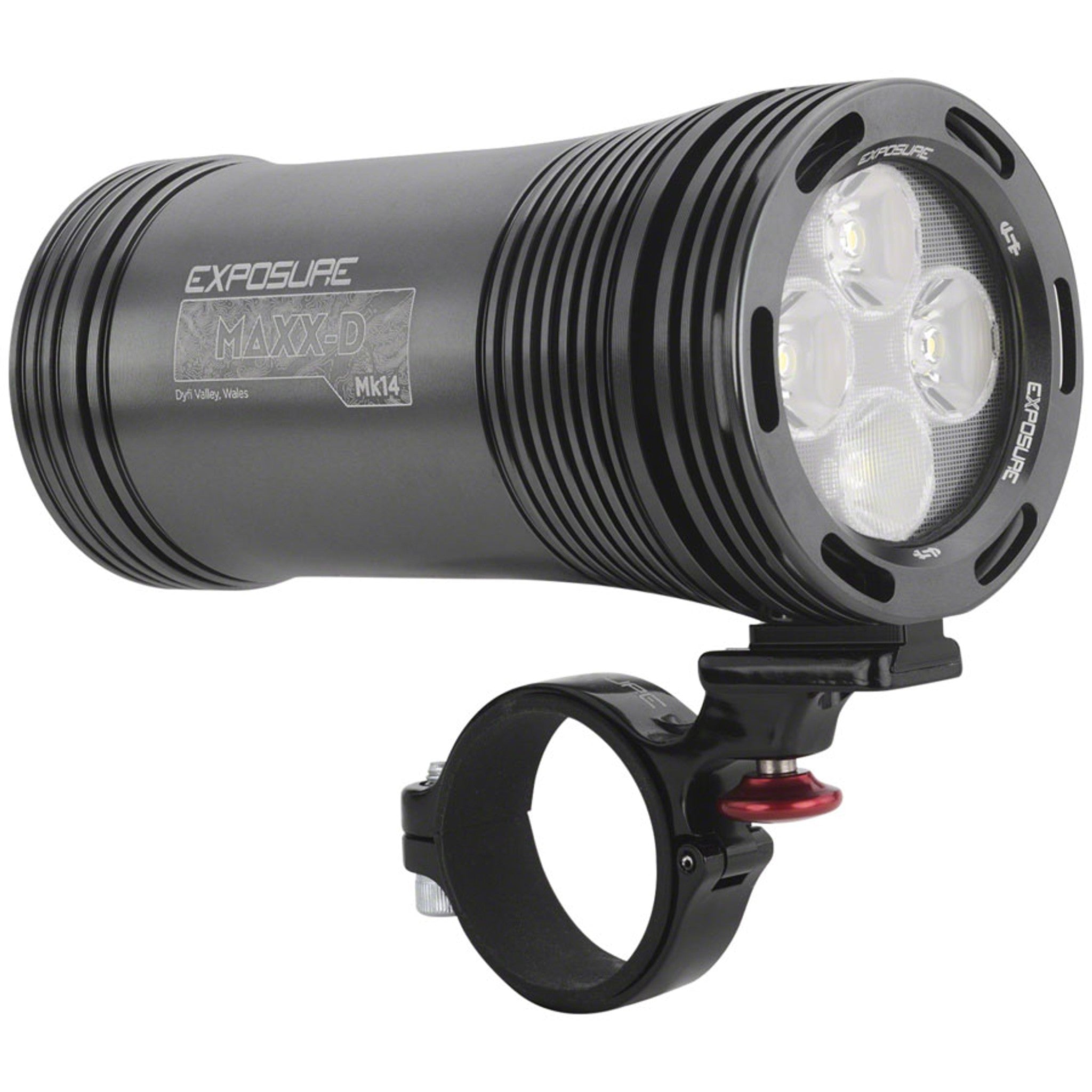 Exposure MaXx-D Mk14 Headlight - 4400/2700 Lumens, REFLEX Technology, Gun Metal Black