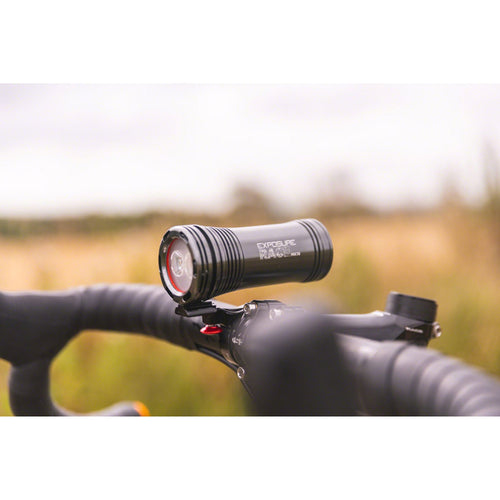 Exposure Race Mk16 Headlight - 2400/1600 Lumens, REFLEX Technology, Gun Metal Black