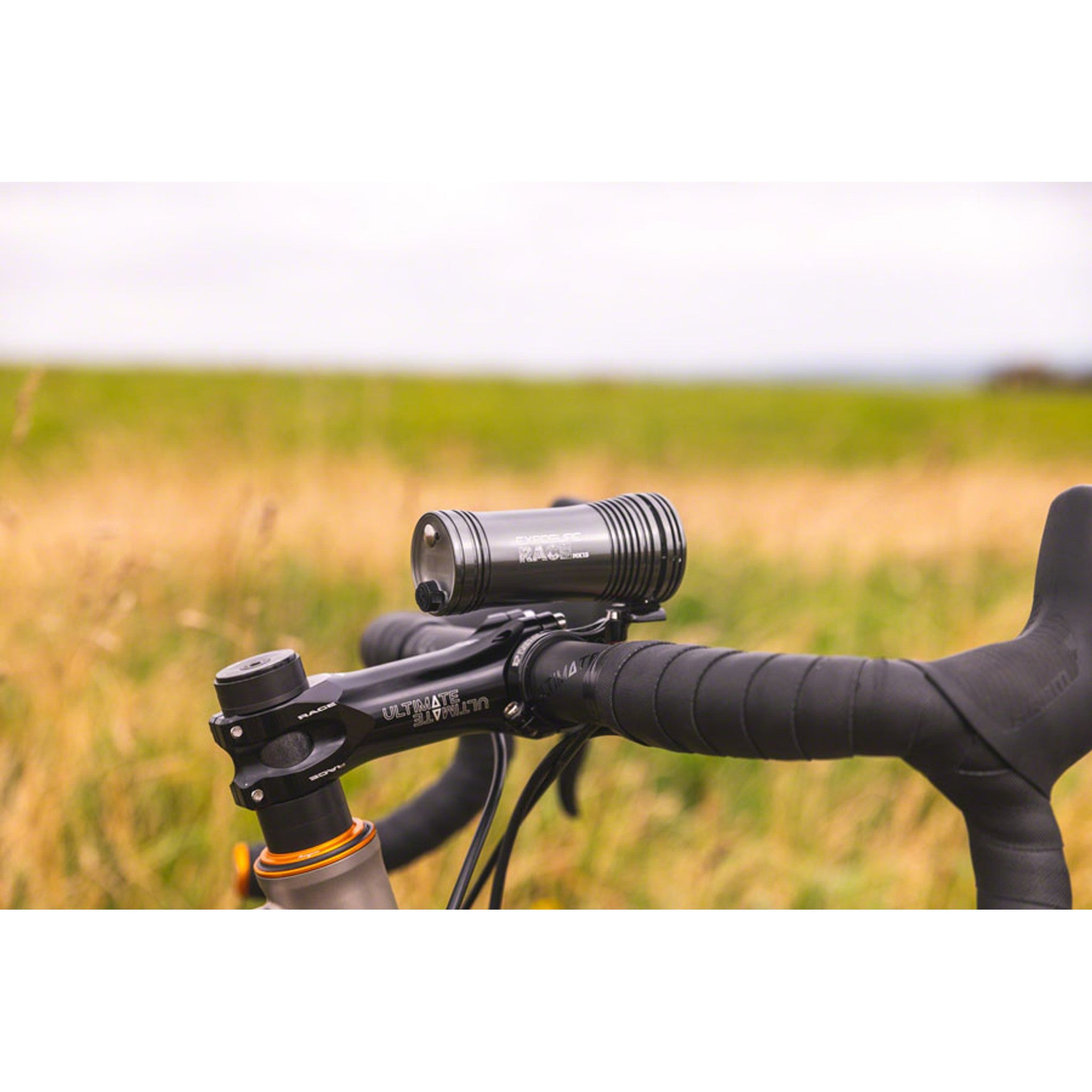 Exposure Race Mk16 Headlight - 2400/1600 Lumens, REFLEX Technology, Gun Metal Black