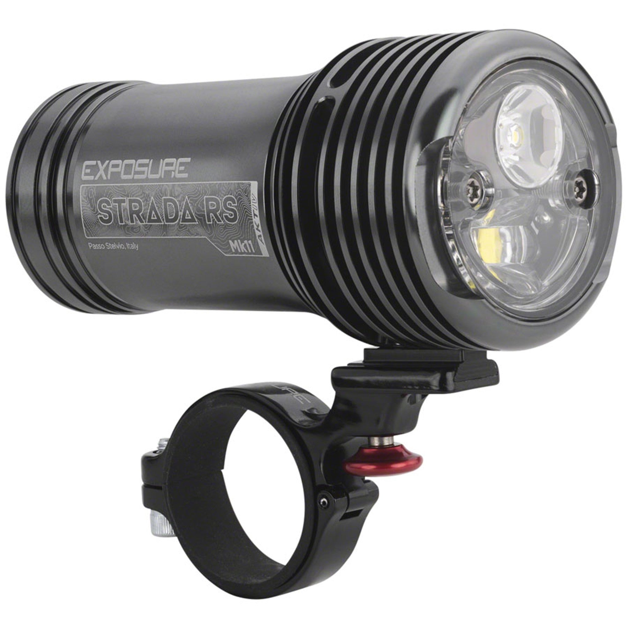 Exposure Strada Mk10 Road Sport Headlight - 1300 Lumens, Includes Remote Switch AKTIV Technology, Auto Dimming, Road Specific Beam