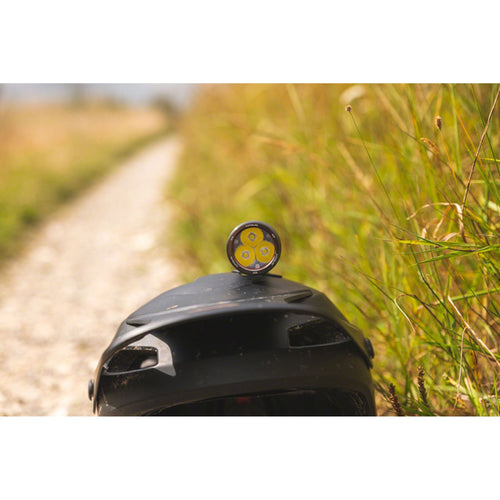 Exposure Diablo Mk13 Headlight - 1900 Lumens, With Helmet And Handlebar Mount, TAP Technology, Gun Metal Black