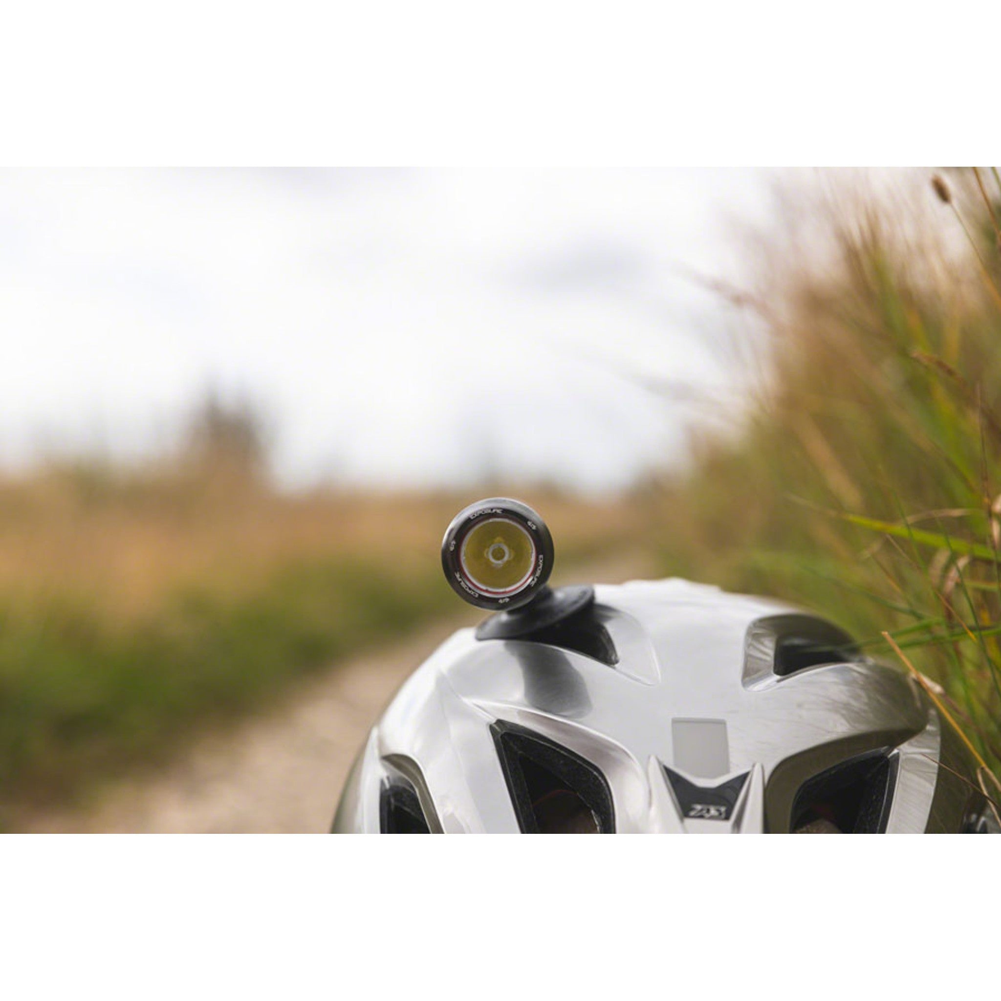 Exposure Axis Mk9 Headlight - 1300 Lumens, With Helmet And Handlebar Mount, TAP Technology, Gun Metal Black