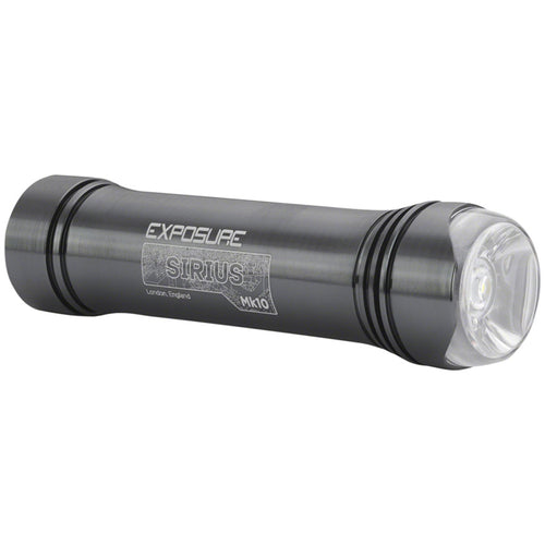 Exposure Sirius Mk10 Headlight - 900 Lumens, DayBright, Gun Metal Black