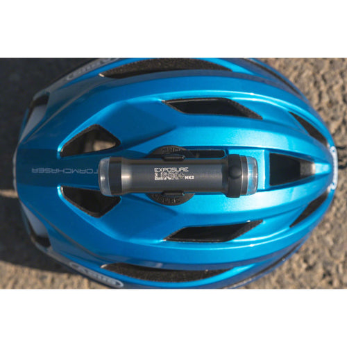 Exposure Link Plus Mk2 Front And Rear Combo Headlight/Taillight - 400/50 Lumens, DayBright, Gun Metal Black