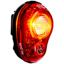 Beamer 700/Rojo 100 Headlight/Taillight Set - 700/100 Lumen, USB Rechargable, Black