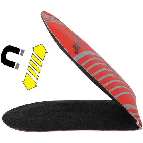 TagLit Rechargeable Magnetic LED Safety Light - Red/Red LED