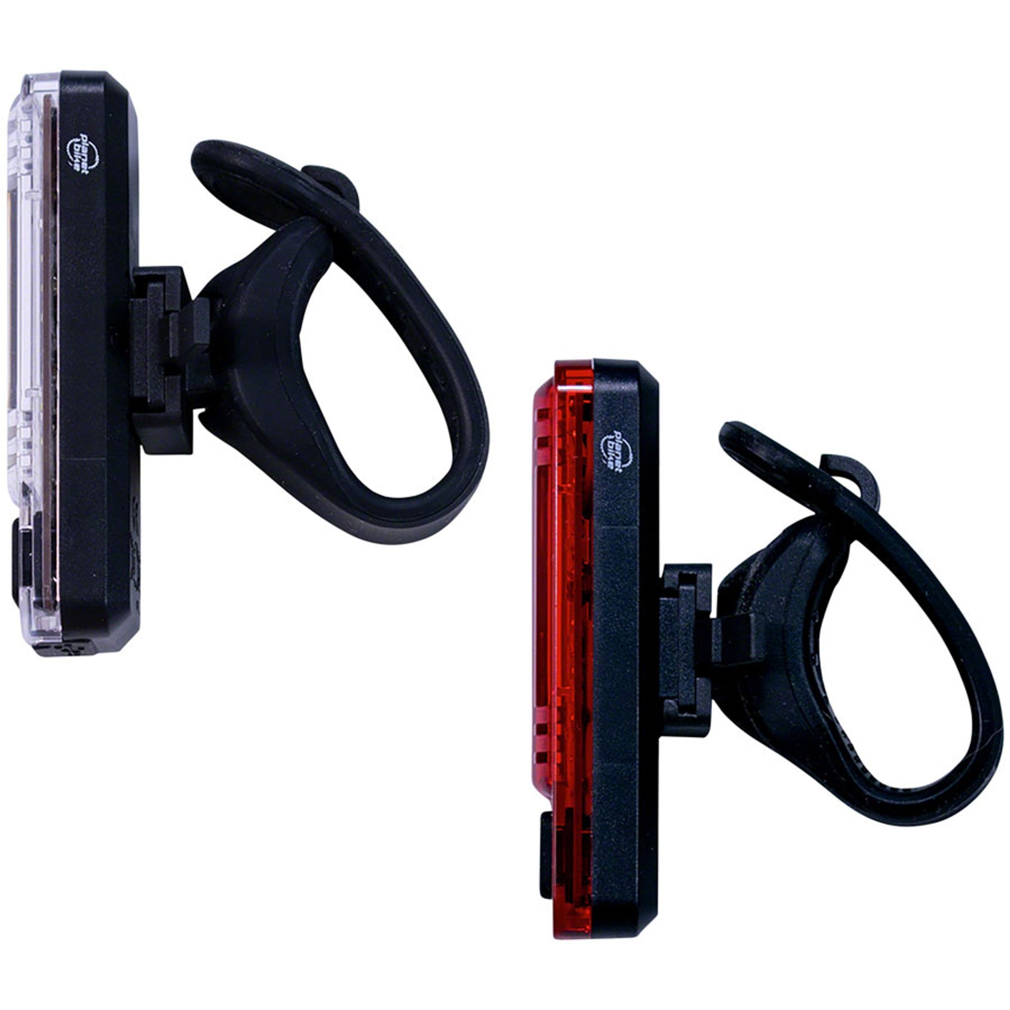 Shiner 70 Headlight/Taillight Set - Black